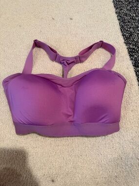 brooks running 32D sports bra Purple Seamless Racerback Support Bra see all pics